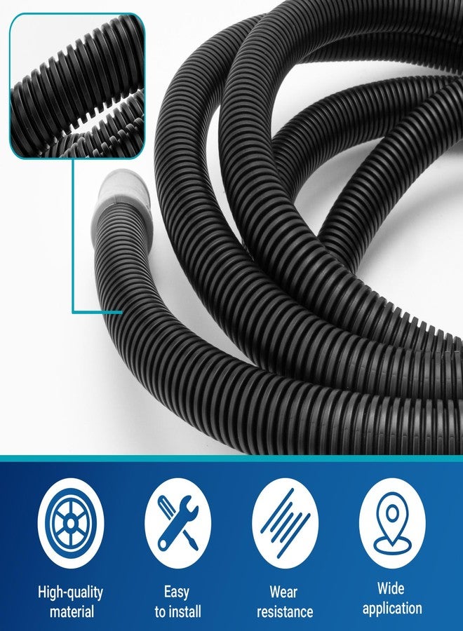Trdzi A20015 Ribbed Hosing with A304 Rubber Adapter for Fluval - Aquarium Filter Tubing Replacement Part Compatible with Fluval 304/305/306/307/404/405/406/407 with Brush - Image 4
